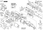 Bosch 0 611 225 603 Gbh 24 Vre Cordless Rotary Hammer 24 V / Eu Spare Parts